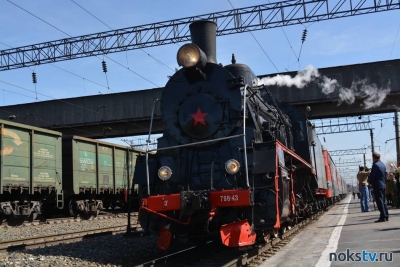 «Поезд Победы» прибыл в Оренбуржье