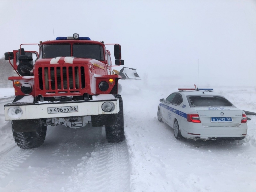 В Оренбуржье 14 человек обратились в пункты временного размещения на ранее перекрытых участках дорог. Из них половина – дети