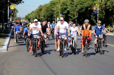 В Оренбурге прошла масштабная велогонка «Степь»