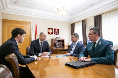 Губернатору Оренбургской области представили нового руководителя УФНС по региону