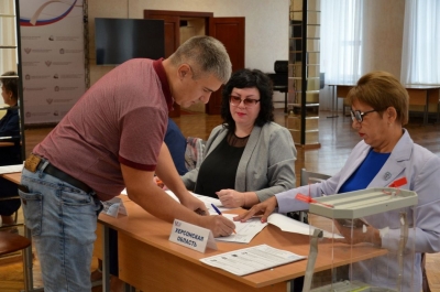 В Оренбуржье началось голосование на экстерриториальном участке