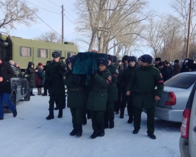 В Оренбуржье простились с погибшими в Украине бойцами