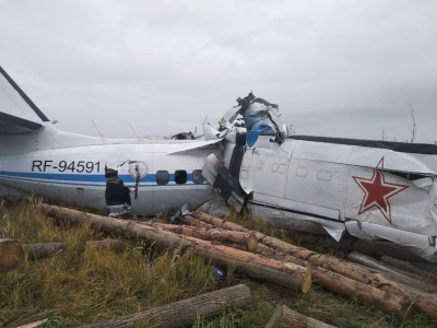 В Татарстане разбился самолёт с парашютистами. Есть погибшие (Видео)