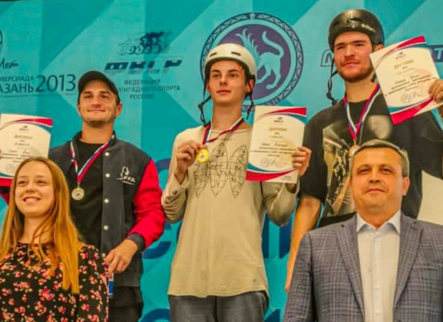 Новотройчанин завоевал бронзу Всероссийских соревнований по BMX-фристайлу