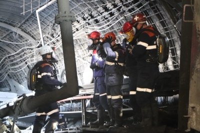 В шахте «Листвяжная» пострадали ещё семь горноспасателей