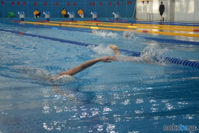 В Новотроицке проходит региональный турнир по плаванию «Надежда»