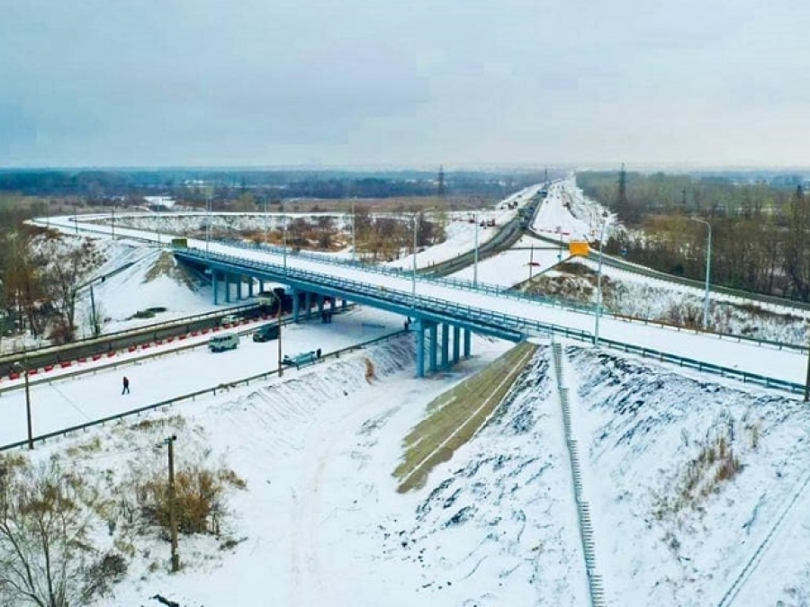 В Оренбурге пустили движение по новому мосту