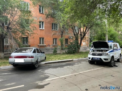 В Новотроицке погоня обернулась аварией
