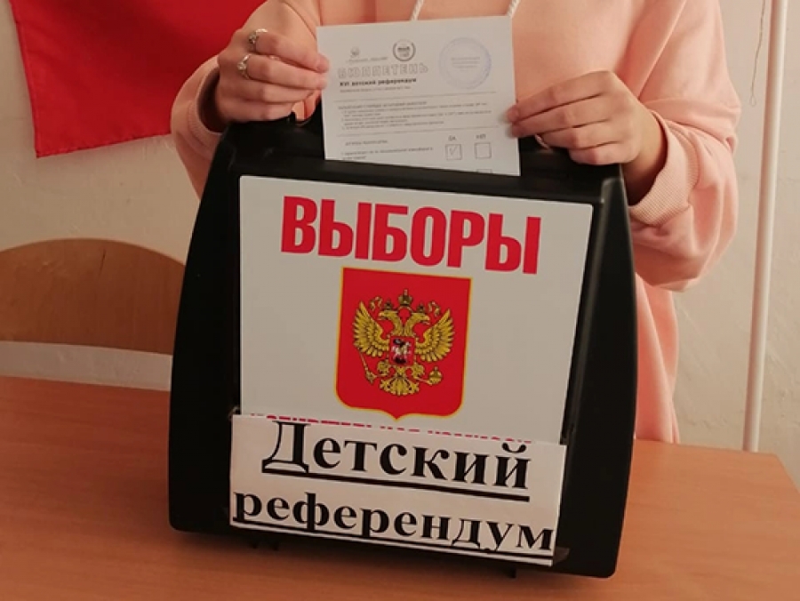 В Оренбургской области подвели итоги детского референдума