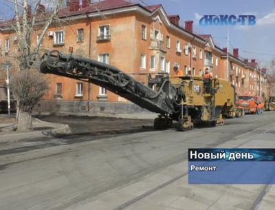 В Новотроицке ведется ремонт дорог и насосной станции