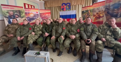 Военнослужащие в зоне СВО пообщались по телемосту со своими близкими из Оренбуржья