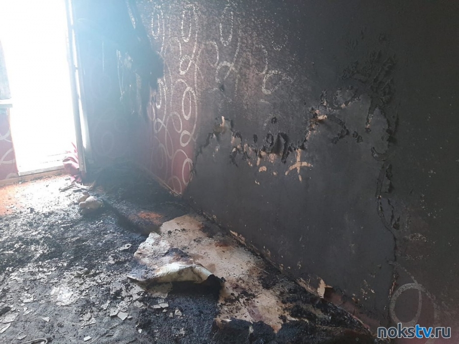 ЧП в Новотроицке: в жилом доме произошел пожар