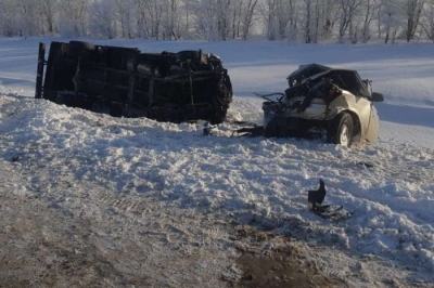 Водитель «семерки» спровоцировал смертельную аварию на трассе Казань - Оренбург (Фото)