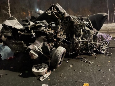В ДТП в Оренбурге погибли два пассажира