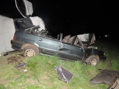 В ночной аварии на трассе Оренбург - Уфа погиб человек