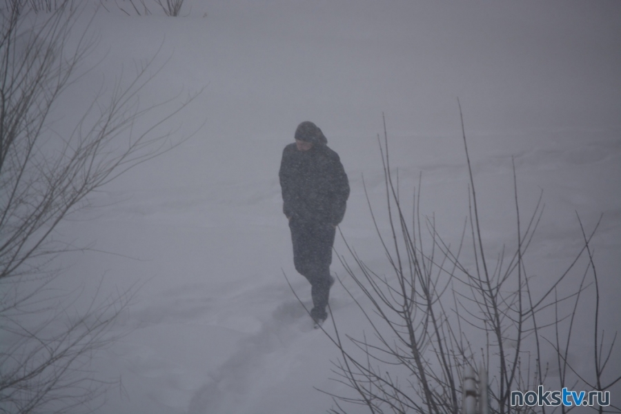 Сильный снегопад накроет Оренбуржье