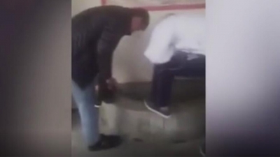Чеченцы помыли ботинки в святом источнике в Калининграде (Видео)