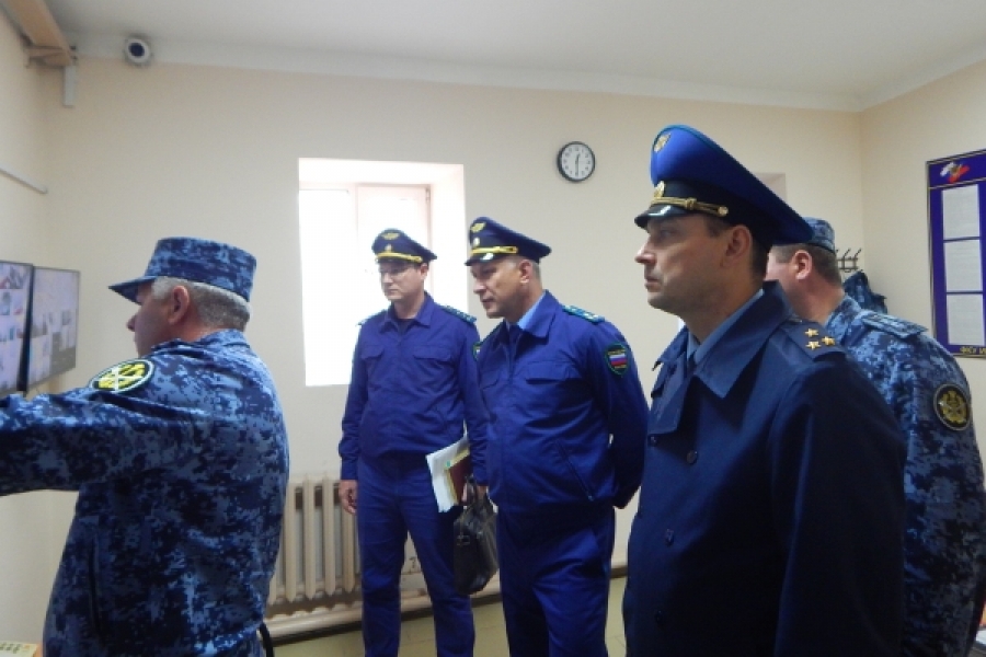 ИК-5 посетил заместитель прокурора Оренбургской области