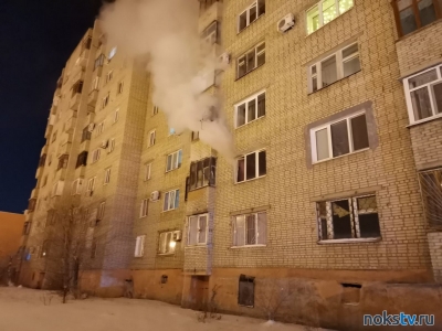 ЧП в Новотроицке: на Уральской произошел пожар