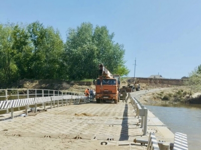 Из-за паводка в Оренбуржье на сегодняшний день остаются закрытыми четыре моста