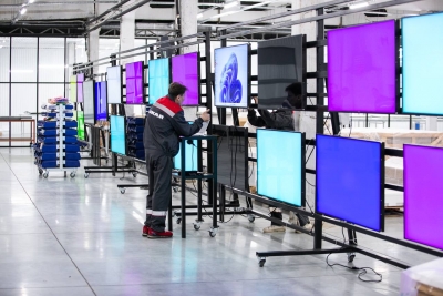В Оренбуржье открылось производство цифровых дисплеев и видеостен