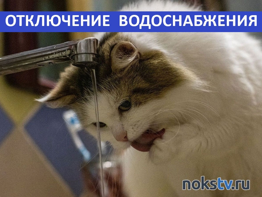 Новотройчан предупреждают о полном отключении водоснабжения