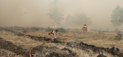 В Челябинской области горят леса (Видео)