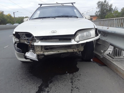 В Новотроицке из-за пьяного водителя дети попали в ДТП на мосту
