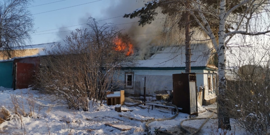 В Новотроицке пожар унес жизнь троих детей