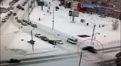 Череда ДТП в Новотроицке продолжается (Видео)