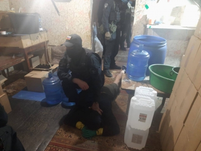 В Оренбуржье задержали банду бутлегеров (Фото и видео)