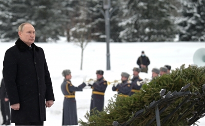 Владимир Путин почтил память жертв блокады Ленинграда
